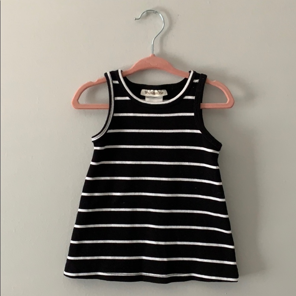 Casual cute dress with crop sweater